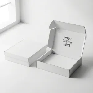 White Mailing Boxes