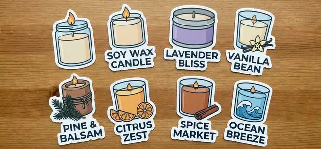 Candle Labels