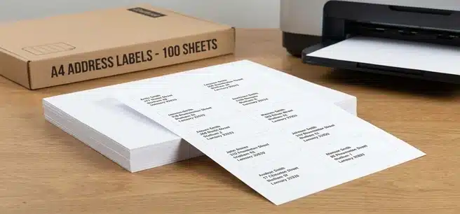 A4 Address Labels
