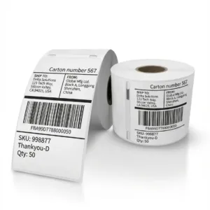 Dymo 4XL Labels - White, 6 Rolls, 220 Labels/Roll, 104mmx159mm