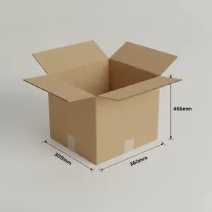 Moving Boxes - Kraft, 10 Pcs/pa, Double Wall, 465x360x300mm