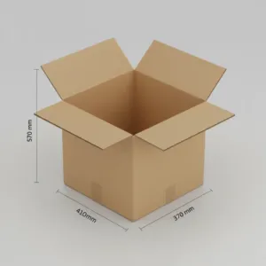 Moving Boxes - Kraft, 50 Pcs/Carton, Double Wall, 570x410x370mm