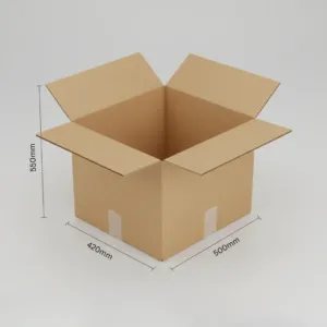 Moving Boxes - Kraft, 50 Pcs/Carton, Double Wall, 550x420x500mm