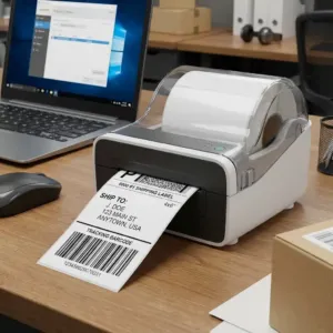 Direct Thermal Labels - White, 8 Pack, 350 Labels/Roll, 100mm x 150mm